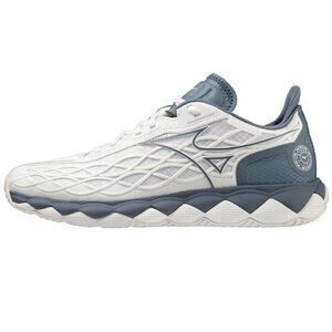 Used Mizuno Wave Enforce Tour AC White Shoes Tennis Training Size 11 Mens